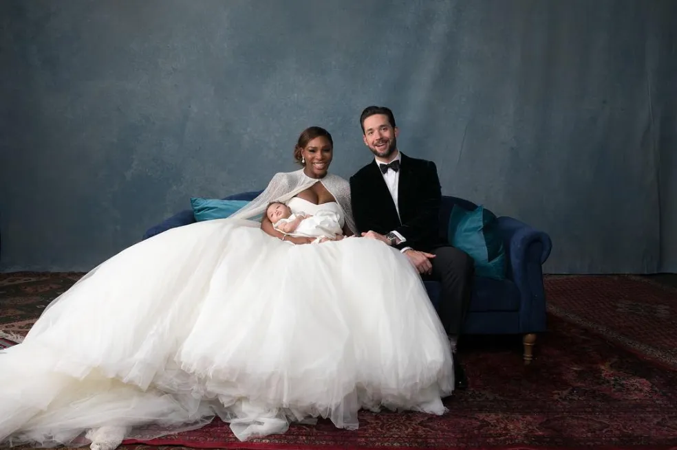 Serena Williams a Alexis Ohanian