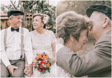 Láska nepozná vek: Svadobné fotografie tohto páru ťa dojmú!