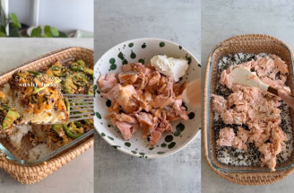 Pikantný lososový sushi nákyp: Rýchla verzia sushi na plech