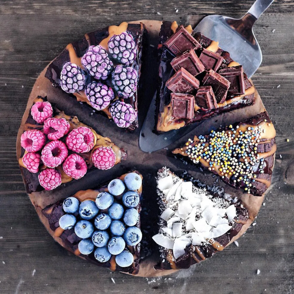 čokoládový cheesecake