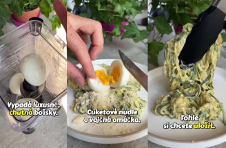 Cuketové rezance s vajíčkovou omáčkou s parmezánom – ideálne aj pri chudnutí!