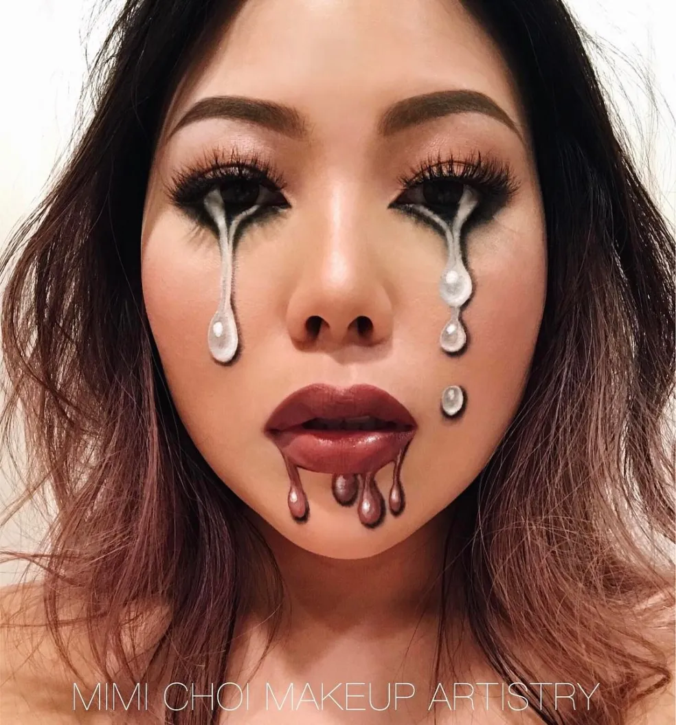 umelecký make-up