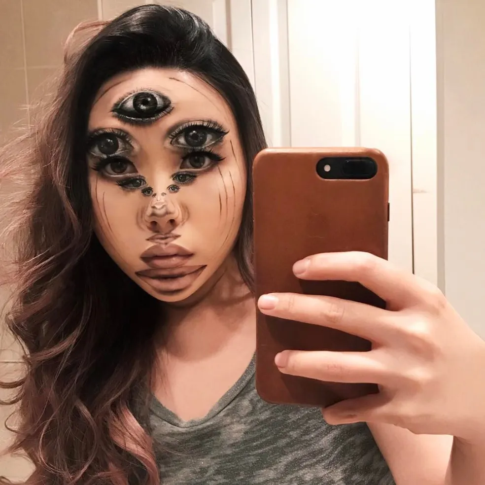 make-up na Halloween