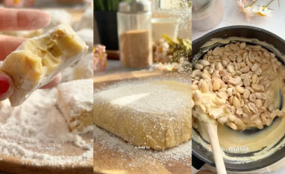 Arašidové kocky bez pečenia: Budete potrebovať iba 4 ingrediencie a 10 minút