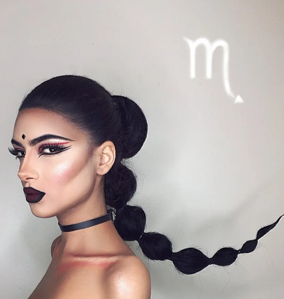 netradičný make-up