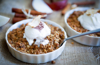 Jesenný jablkový crumble: Najvoňavejší dezert sychravej sezóny