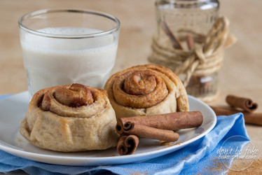 Zdravá maškrta - Cinnamon rolls