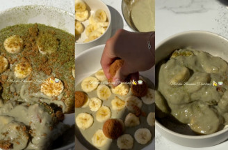 Krémovo banánový matcha puding: Zdravý dezert plný energie a chuti