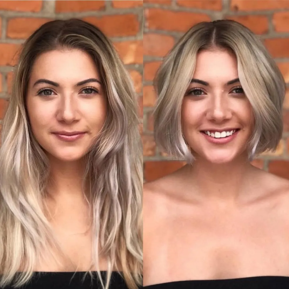 blond vlasy