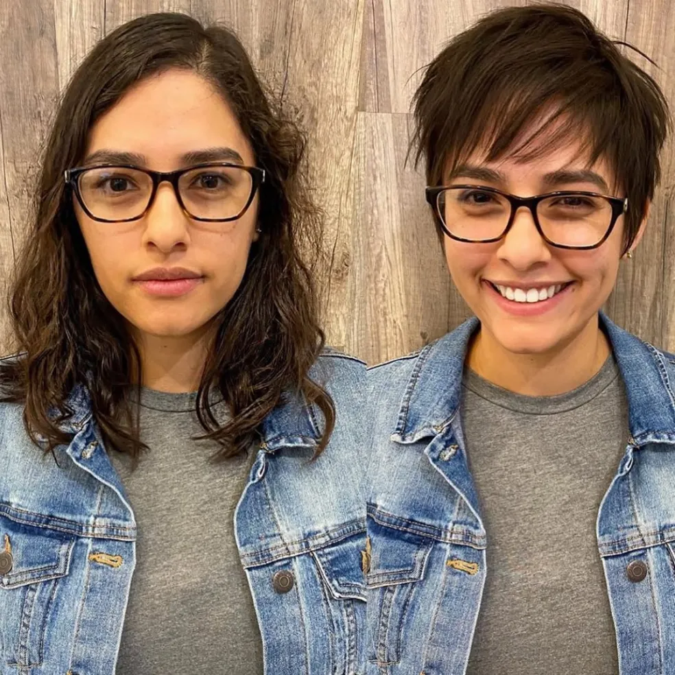 pixie cut