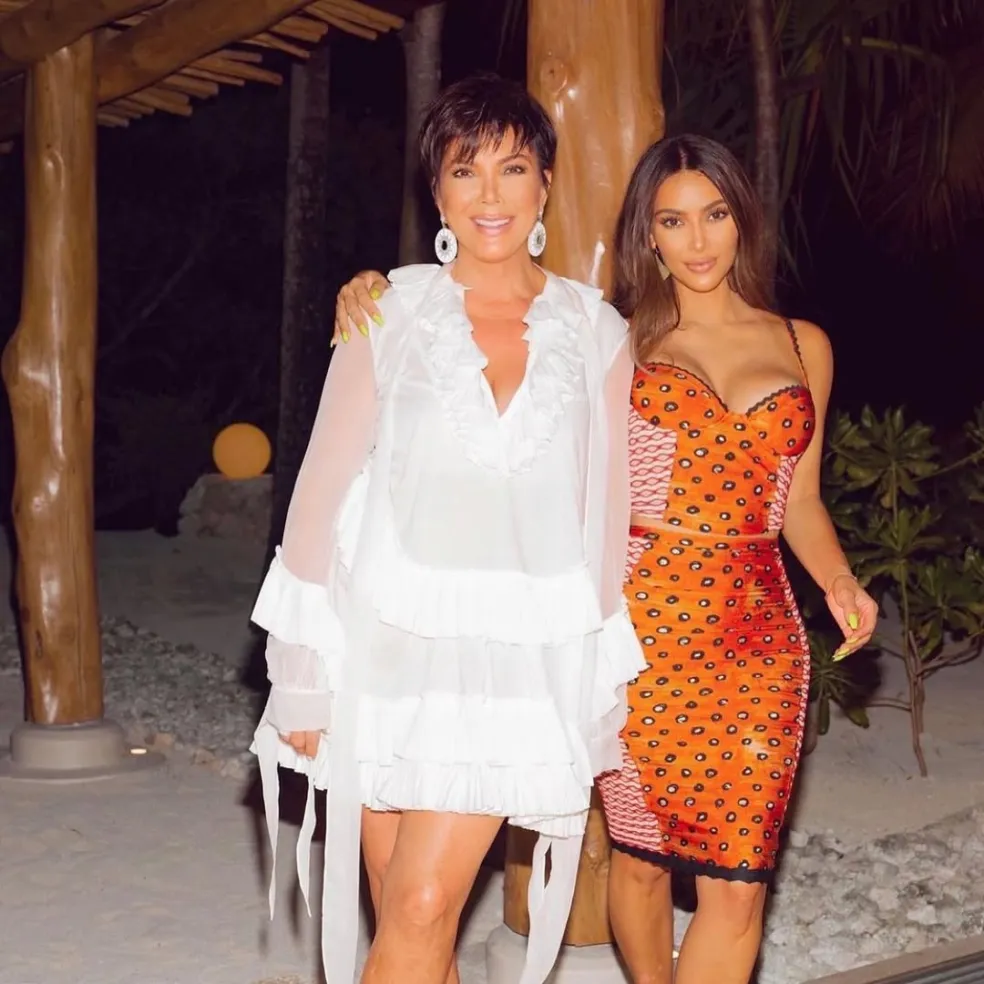 Kris Jenner a Kim Kardashian