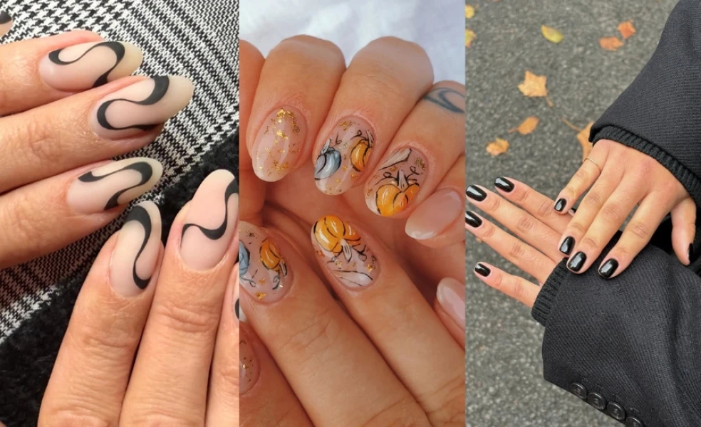 trendy halloweenske nechty 2025