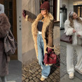 Kožušiny a umelý shearling: Ako nosiť tieto trendy chladných mesiacov štýlovo a eticky?