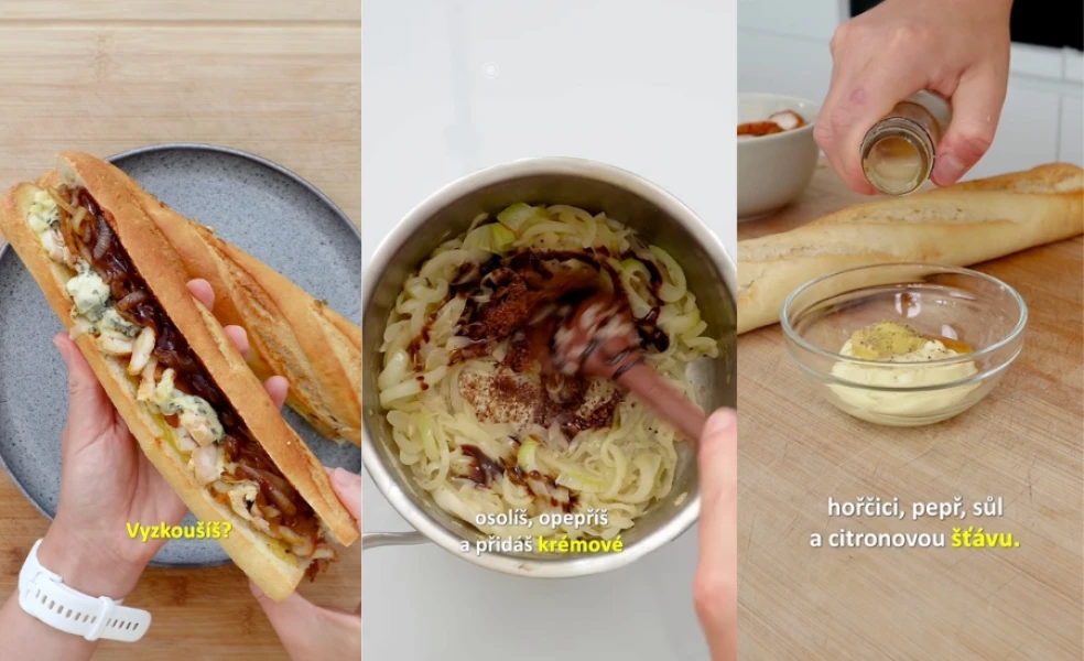 bruselská bageta recept