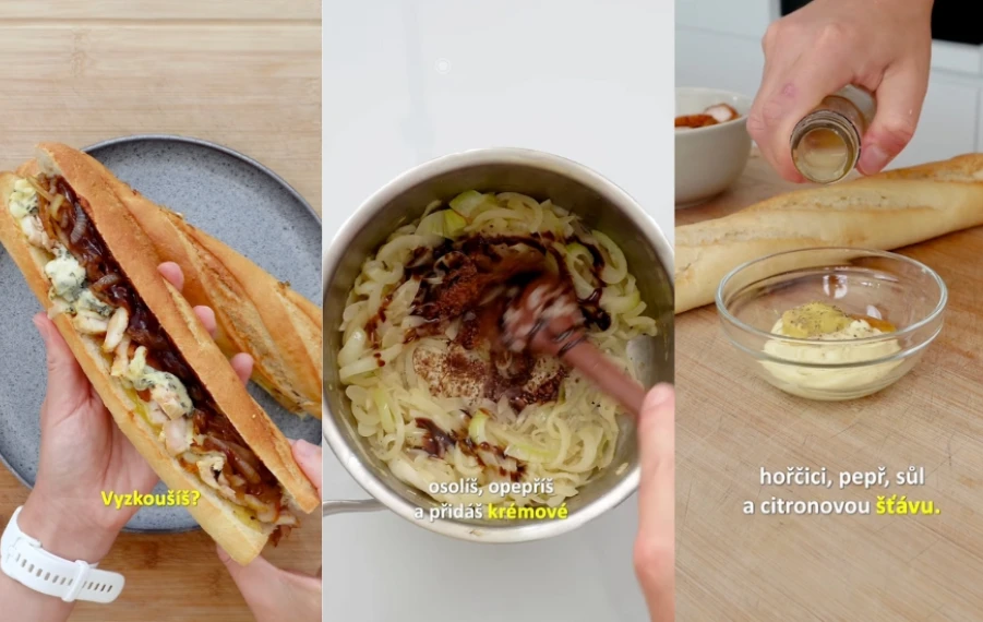 bruselská bageta recept