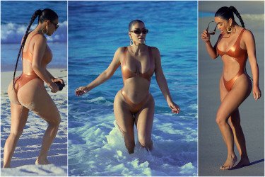 Kim Kardashian predviedla svoje krivky v monokinách: Aký bude trend leta?