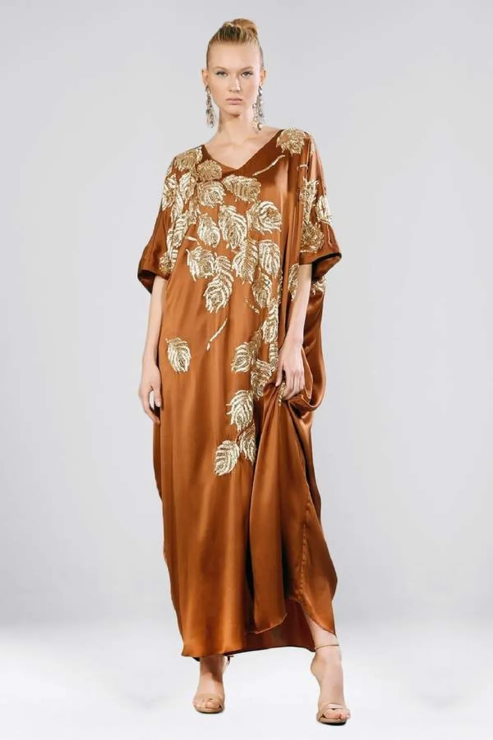 ako nosiť kaftan