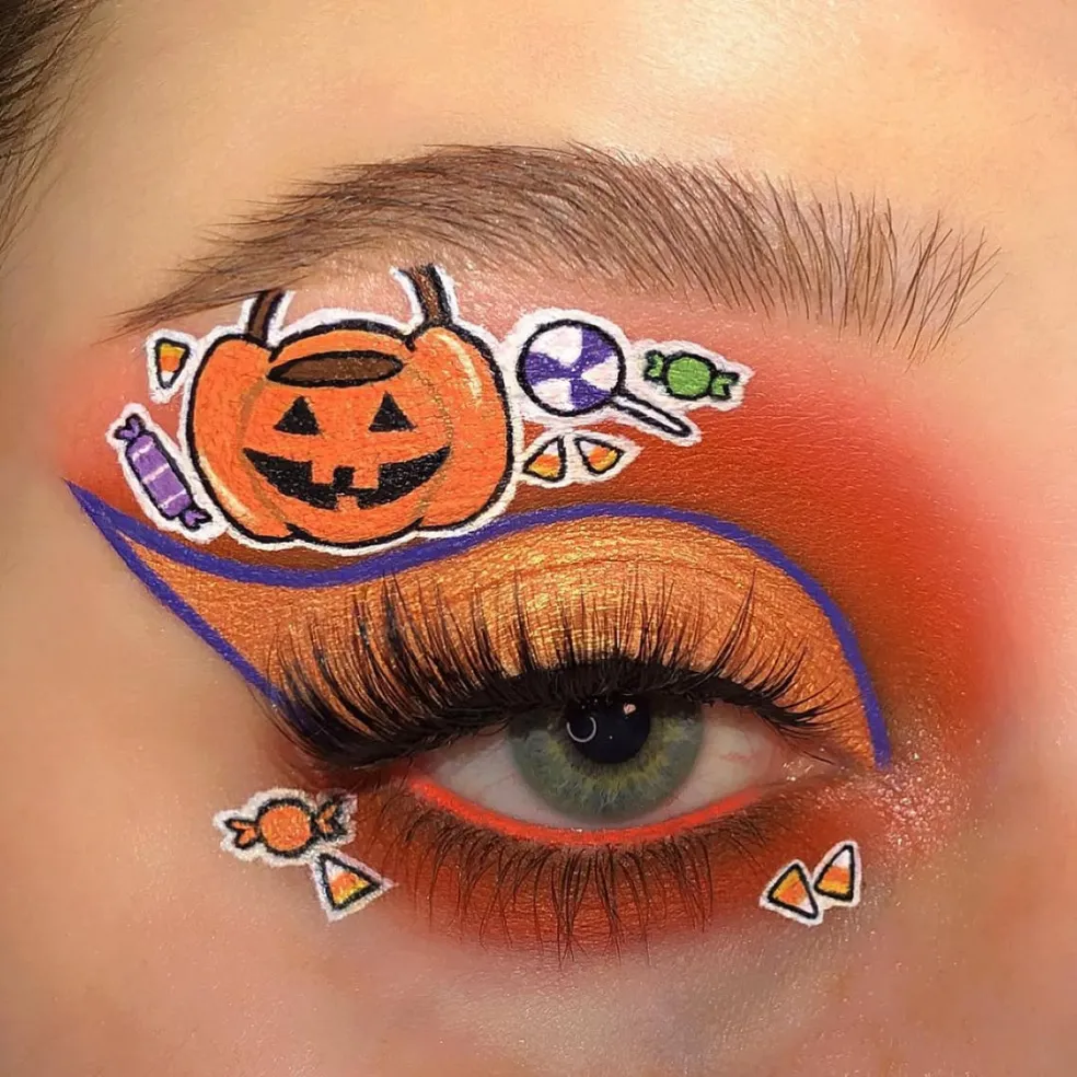 líčenie s tekvičkou