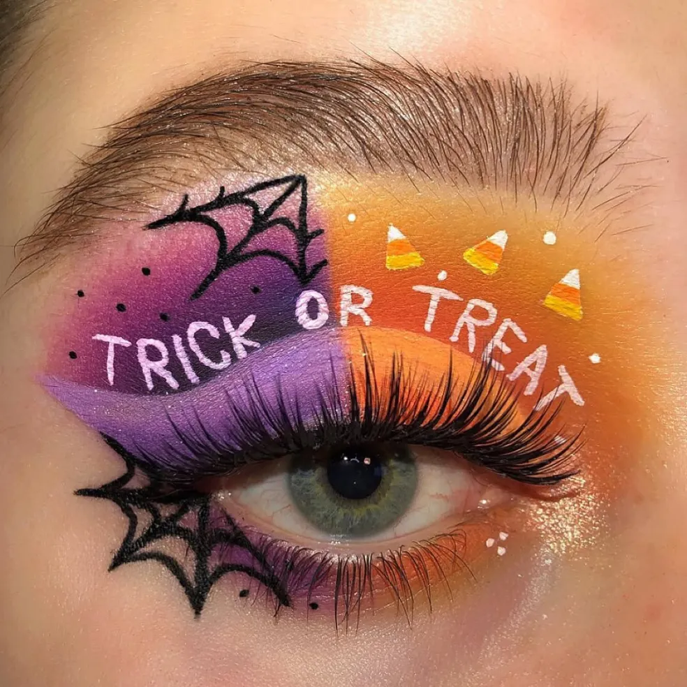 líčenie na Halloween