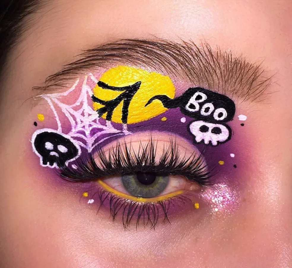 halloweensky make-up