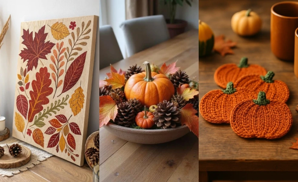 Jesenné dekorácie