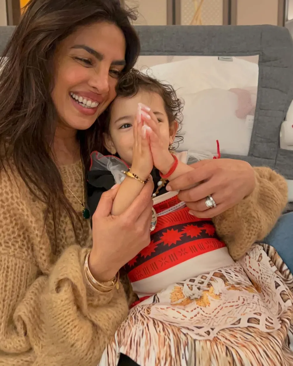 Priyanka Chopra s dcérou