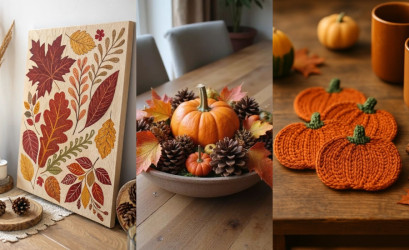 Jesenné dekorácie do domácnosti: Vnes nádych jesene aj do svojho príbytku!