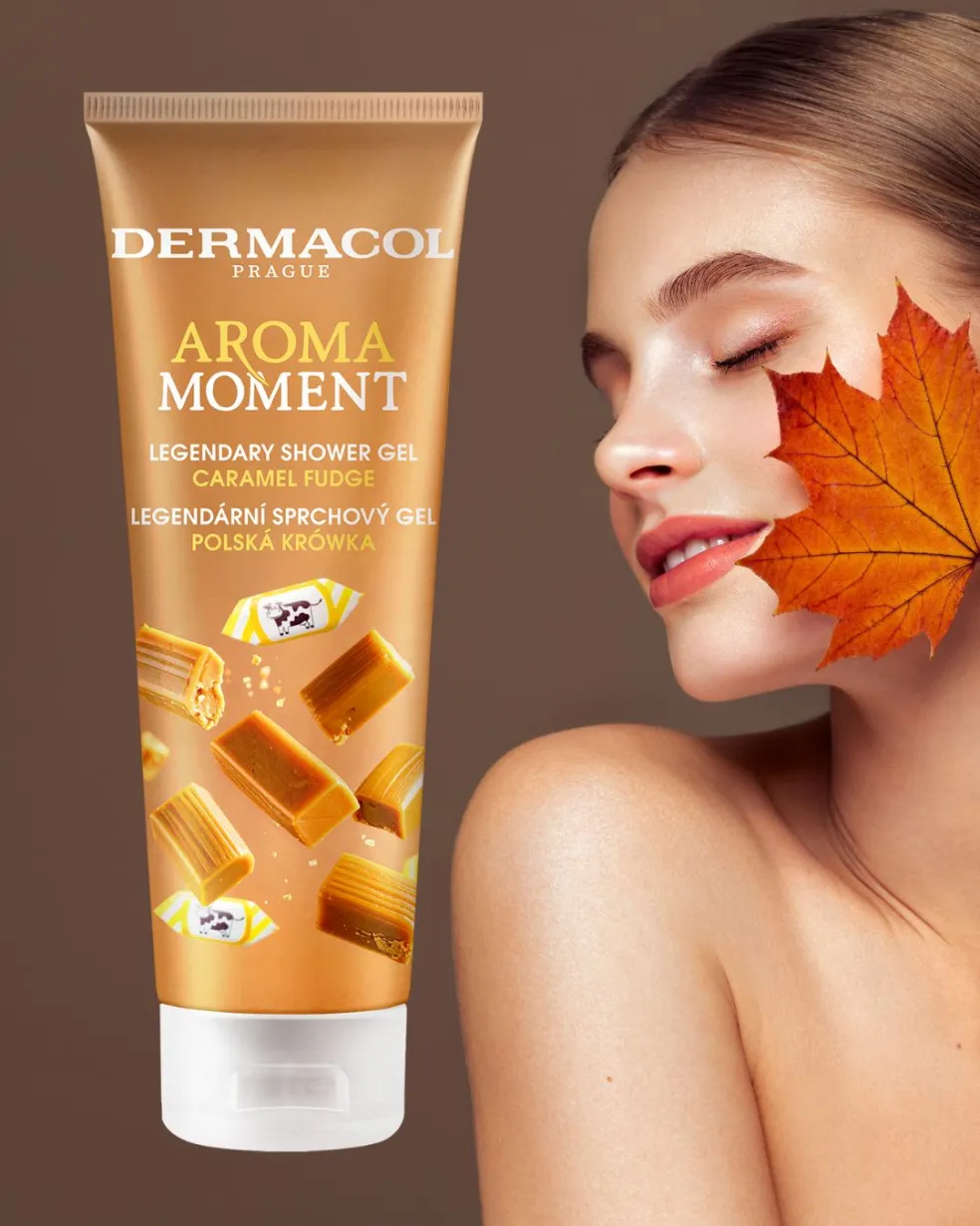Sprchovací gél Aroma Moment Poľská Krówka, Dermacol 