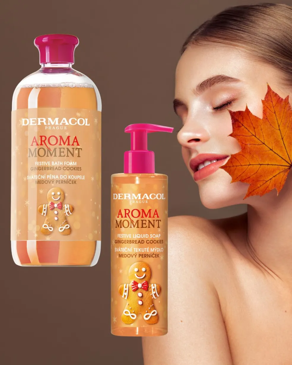 Aroma Moments Medový perníček sprchovací gél, pena do kúpeľa, mydlo na ruky