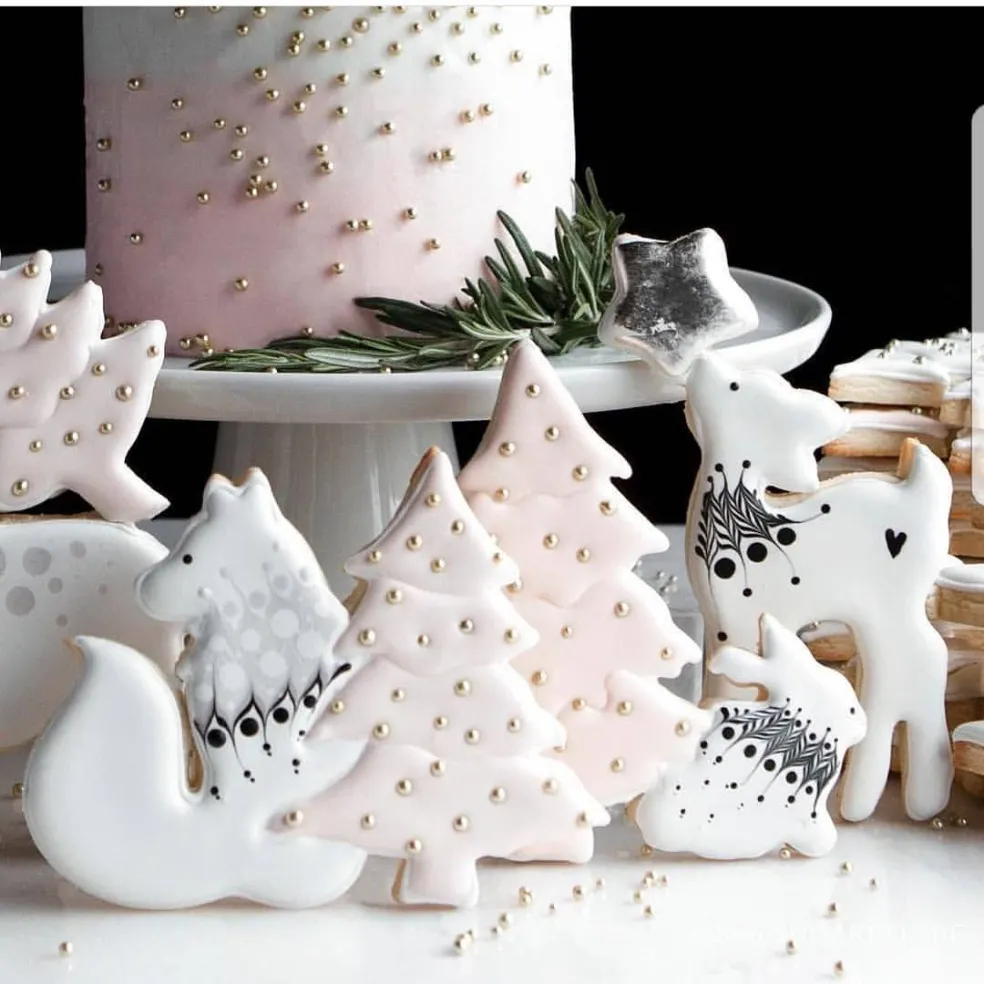 zdobenie medovníkov