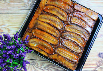 Recept na obrátený koláč s banánmi a karamelom: Dôvod začať piecť!