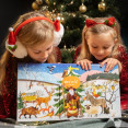 Veľký adventný kalendár Mixit 2025: Desiata, stavebnica a omaľovánka v jednom!