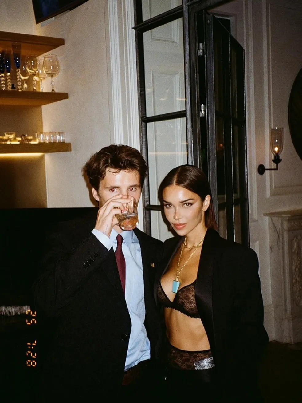 Cruz Beckham a Jackie Apostel