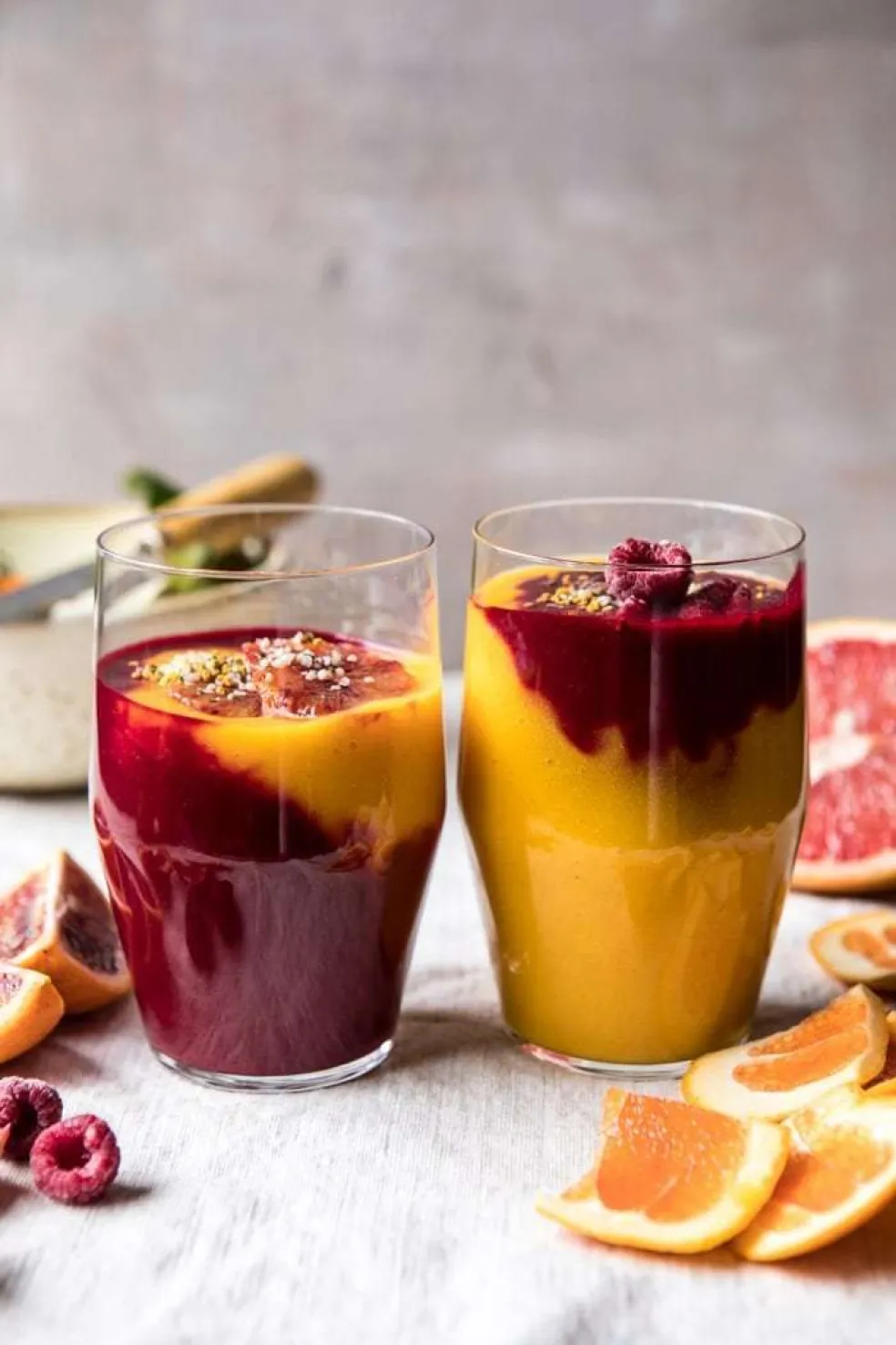 citrusové smoothie