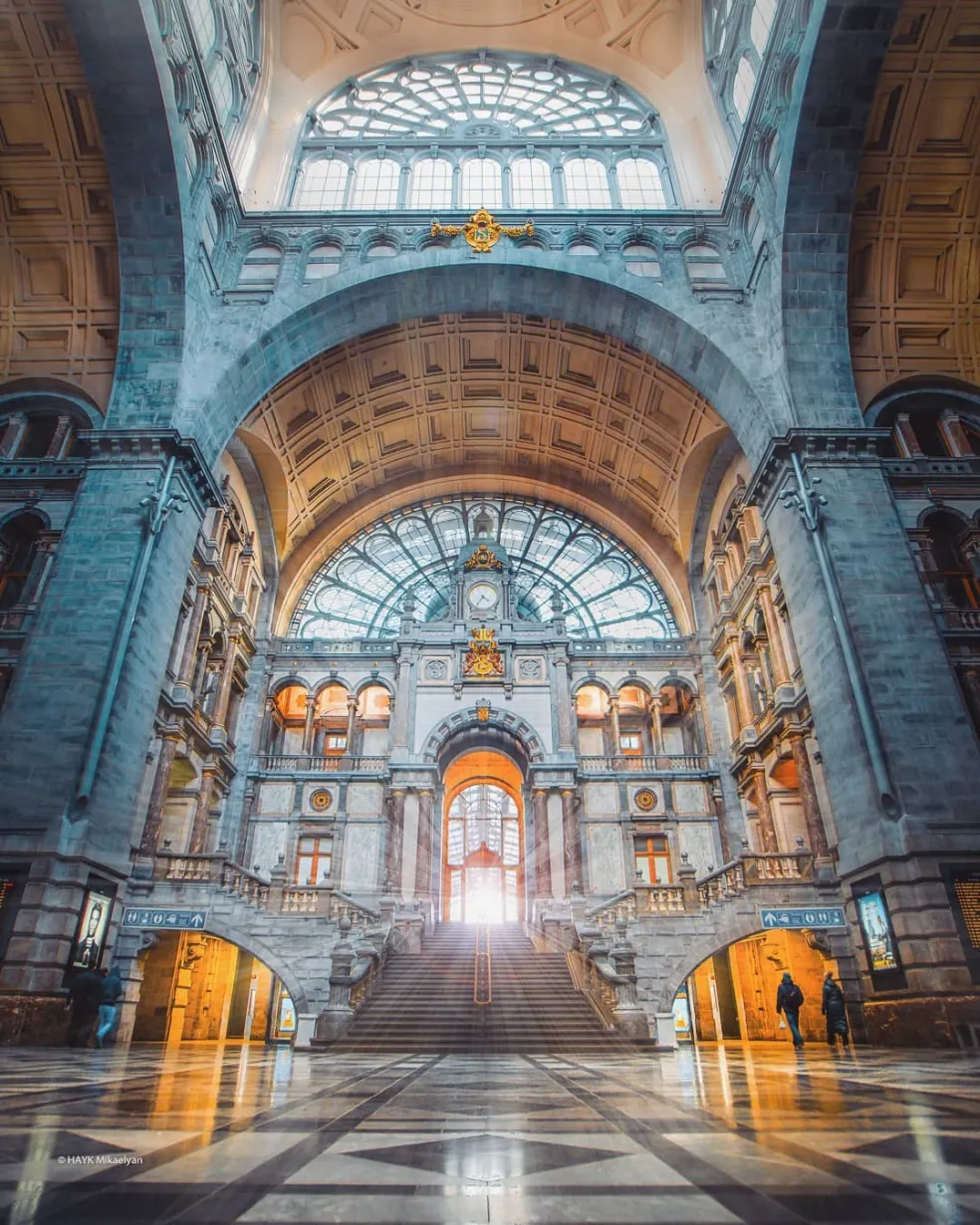 vlaková stanica Antwerpy