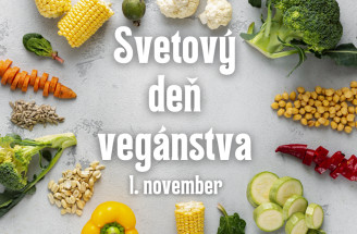 Dnes je Svetový deň vegánstva – 1. november na podporu rastlinnej stravy a udržateľnosti