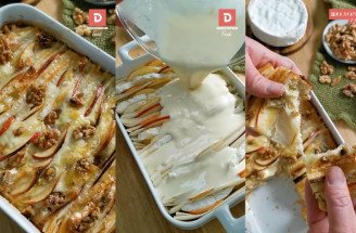 Francúzska kuchyňa v modernej podobe: Vyskúšaj chutný gratin z camembertu a jabĺk