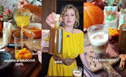 Recept na pumpkin spice sirup podľa Miriam Kalisovej