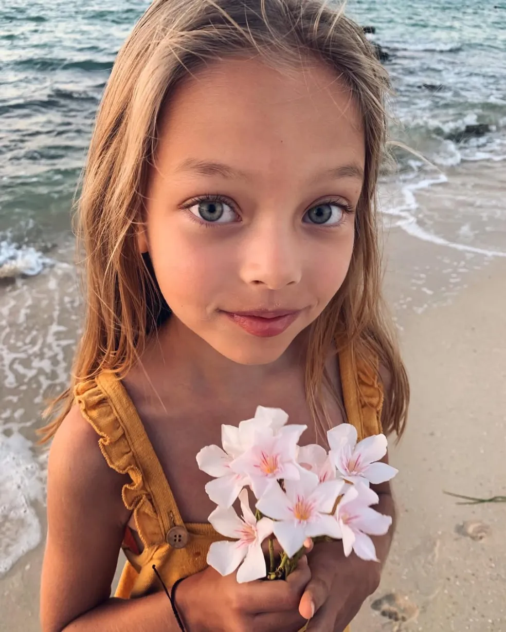 najkrajšie detské modelky