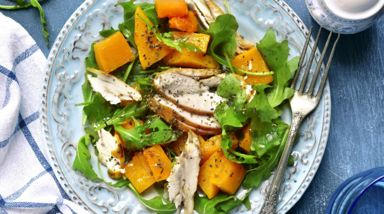 Recept na pečenú tekvicu s kuracím mäsom. Vyskúšaj ešte dnes!