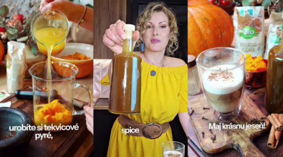 Recept na pumpkin spice sirup podľa Miriam Kalisovej