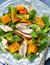 Recept na pečenú tekvicu s kuracím mäsom. Vyskúšaj ešte dnes!