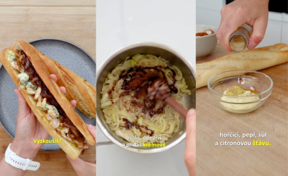 Rýchla, ale noblesná: Bruselská bageta s kurčaťom a nivou, ktorú si zamilujete