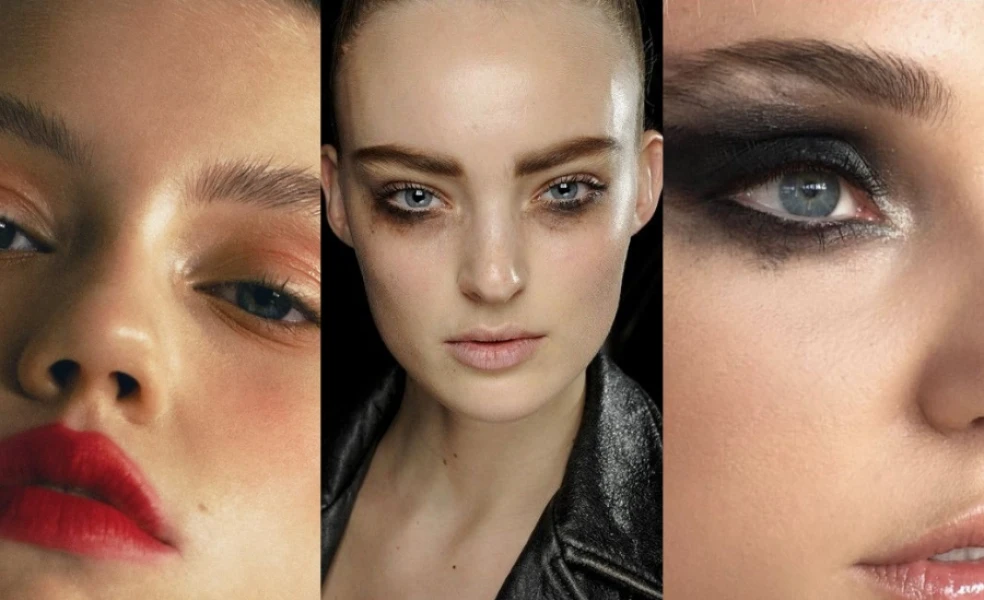 smudged glam líčenie