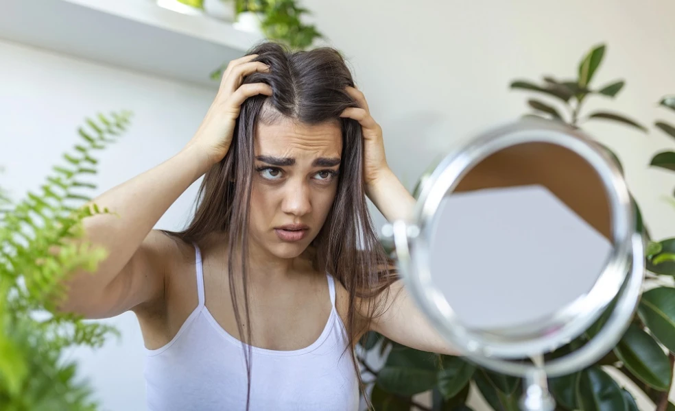 domáce masky na mastné vlasy