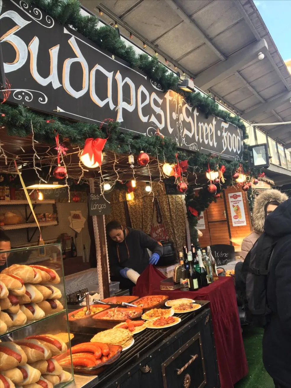 vianočné trhy Budapešť