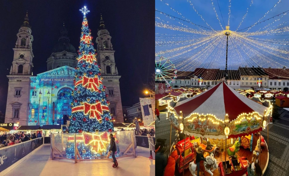 vianočné trhy v Európe 2025