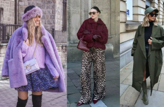 Trendy farby pre zimné outfity 2025: Od jemnej levanduľovej po tmavozelenú