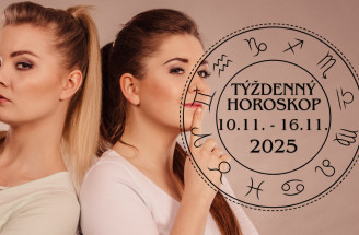 Týždenný horoskop od 10. novembra do 16. novembra 2025