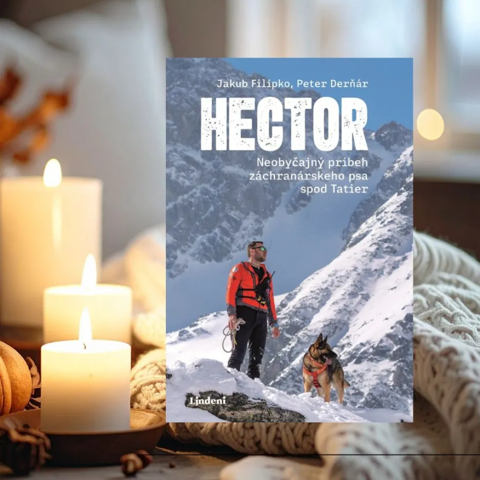 Jakub Filipko Peter Derňár Hector neobyčajný príbeh záchranárskeho psa spod Tatier